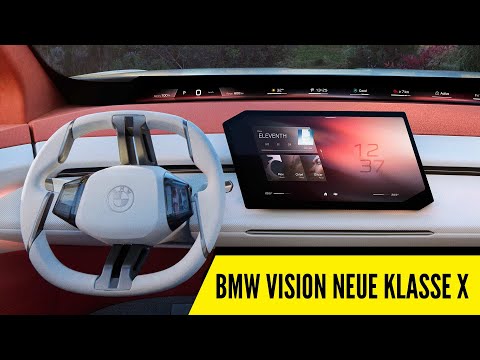 2024 BMW Vision Neue Klasse X - First Look - User Experience | AUTOBICS
