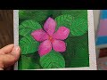Rose Periwinkle Flower Realistic Painting Tutorial