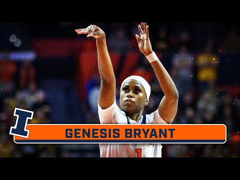 2024 Senior Highlights: G Genesis Bryant | Illinois  Women's Basketball