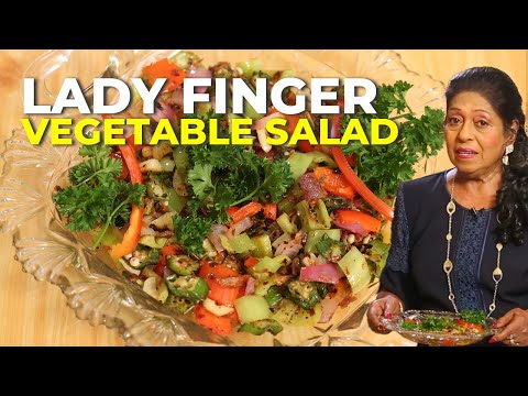 The Lazy Cook's Guide to Lady Finger Salad With Maldive Fish