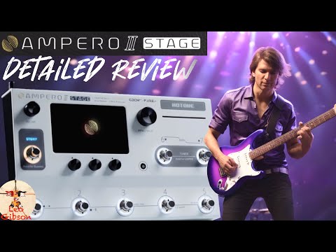 Hotone Ampero Stage: demo and review...such a flexible unit!  (vs Soldano, Plexi, Dlx Reverb)