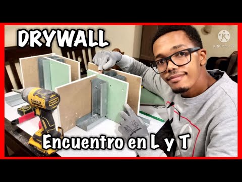 How to Make L-Shaped and T-Shaped Drywall | Beginner Installation 💥