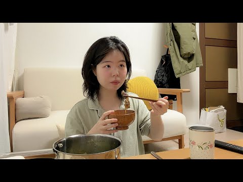 서울 자취하는 사람의 24시간 혼자 초밀착브이로그