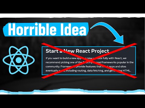 The React Docs Are Wrong (If You Are Trying To Learn React)