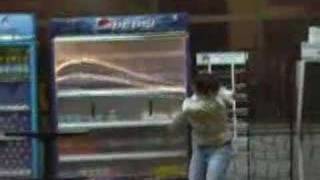 Secret lemonade drinker