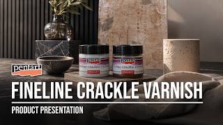 Fineline Crackle Varnish Product Presentation