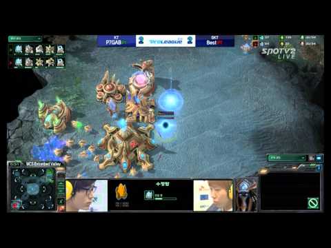 SPL [01.28] P7GAB(KT) vs Best(SKT) 5SET / WCS Entombed Valley - Starcraft 2