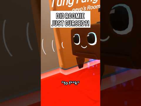 I thought roomie was friendly! #recroom