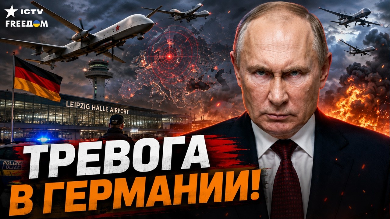 Путин считает, что ему сойдёт с рук? Дроны над Европой становятся опаснее.это