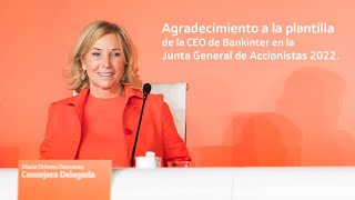 María Dolores Dancausa alaba la
