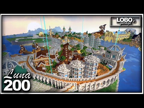MINECRAFT Survival #200 | Single Player WORLD TOUR!!! | 3.5 Years Solo ! | LUNA SSP Phase 2