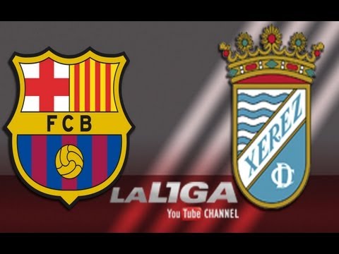 Todos los goles del FC Barcelona B (4-2) Xerez CD - HD