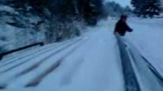 preview picture of video 'Snowboarden 2010 in Jevnaker'