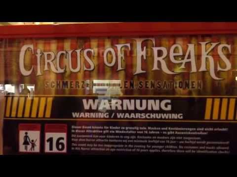 Circus of Freaks Halloween Movie Park 2015. :) only 16+