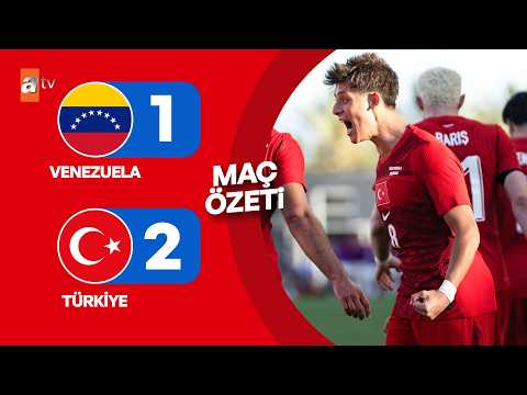 Maç Özeti - Venezuela 1 - 2 Türkiye | Dünya Kupası Hazırlık Maçı