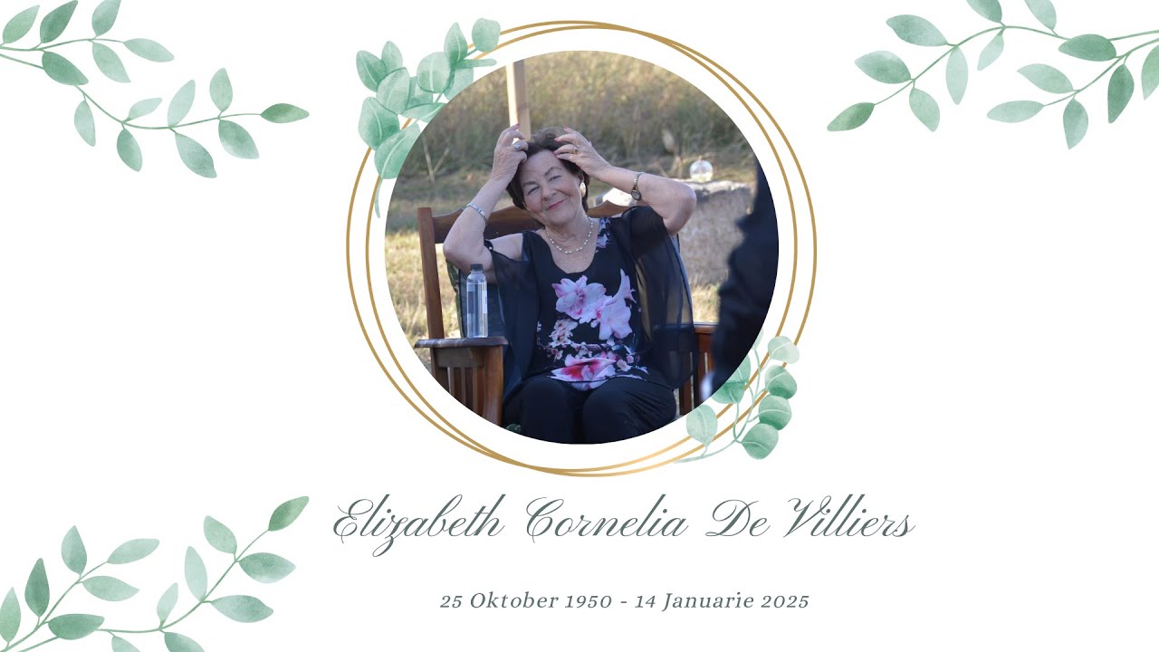 Lewensviering van Elizabeth de Villiers