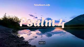 Psalm 4 – In Peace I Will Sleep | Peaceful Scripture Reading (WEB)
