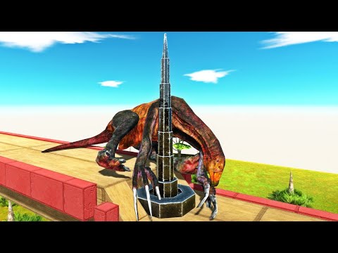 Can T-Rex and Dinosaurs Survive the Deadly Spike Challenge in ARBS?