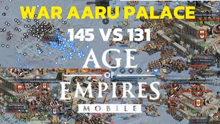 DESOLATE DESERT WAR AARU PALACE S145 VS S131 | AGE OF EMPIRES MOBILE