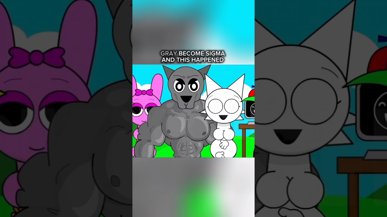 Incredibox Sprunki Sinner Edition : GRAY BECOME SIGMA #incredibox #incrediboxsprunki #shorts