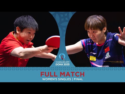 FULL MATCH | Sun Yingsha vs Wang Manyu | WS FINAL | #ITTFWorlds2025