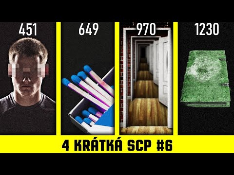 4 krátká SCP #6 - 451, 649, 970, 1230