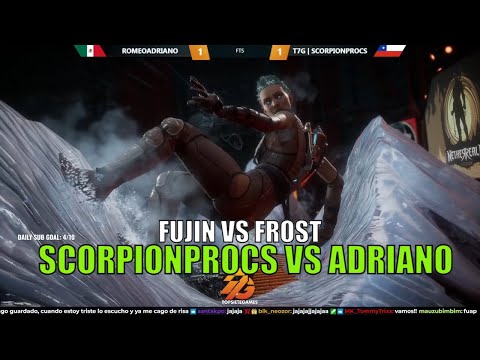 SCORPIONPROCS VS ADRIANO - Fujin vs Frost - FT5 - Mortal Kombat 11 Ultimate