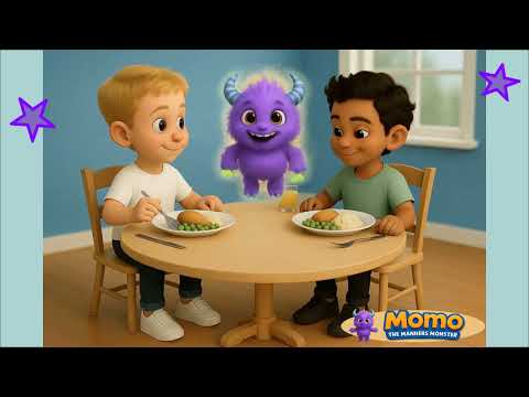 🍽️ Deutsch - Tischmanieren mit Mimo! 💜