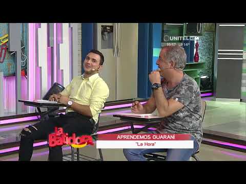 Aprendemos a hablar en el idioma guaraní en La Batidora