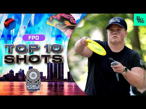 Top 10 FPO Shots from the 2026 PDGA Pro Worlds | Jomez Disc Golf