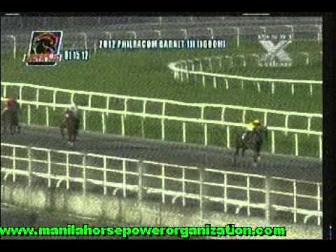2012 PHILRACOM GARNET III MHP SAP SC JAN. 15, 2012 (NO BETTING) HAGDANG BATO.mpg