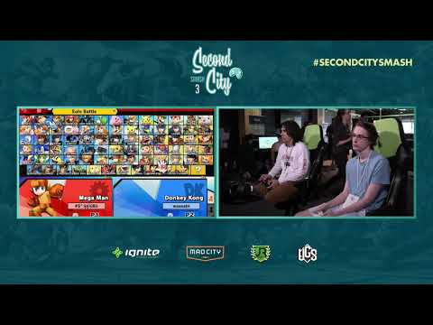 Second City Smash 3 TOP 32 WINNERS - dB | yeti (Mega Man) vs Waasabi (Wolf, Donkey Kong)