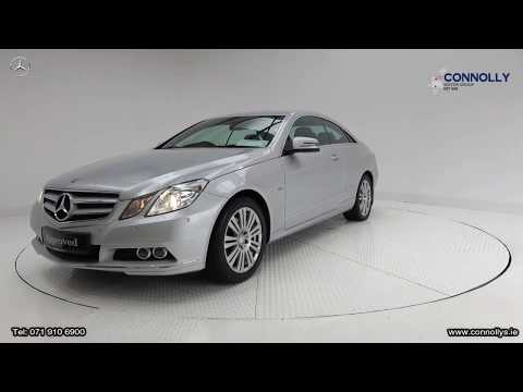 CMG Mercedes-Benz Sligo: 10D17625 E-Class E250Coupe 2.1CDi Auto Silver Metallic / Black Leather