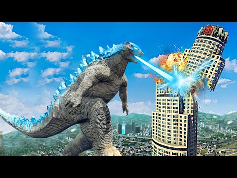 GODZILLA distruge LOS SANTOS!