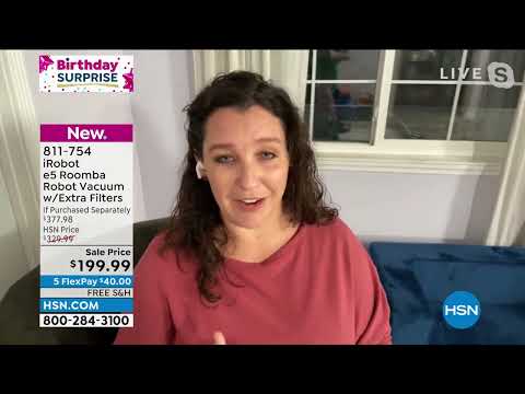 iRobot e5 Roomba Robot Vacuum with Extra Filters