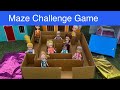 Barbie Doll Videos Tamil Episode 14 Maze Challenge Game Barbie Chintu Bunty