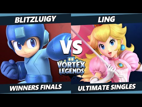 Vortex Legends 29 Winners Finals - BlitzLuigy (Mega Man) Vs. Ling (Peach) SSBU Ultimate Tournament