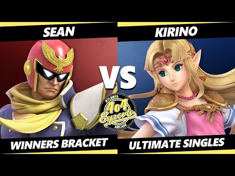 4o4 Smash Night 48 - Sean (Captain Falcon) Vs. Kirino (Zelda) SSBU Ultimate Tournament
