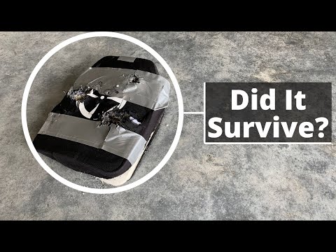 Ballistic Armor Test -- LA Police Gear Level IV Ballistic Plate