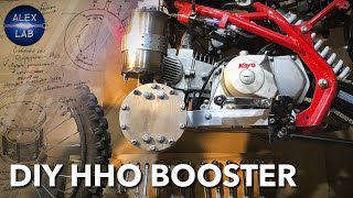 Hydrogen booster for internal combustion engine