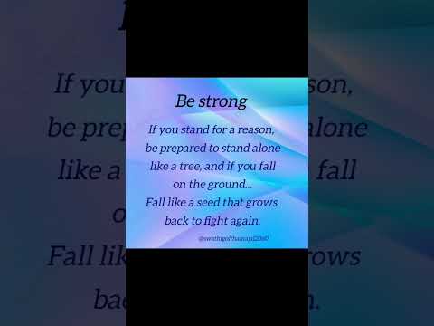 be strong #shorts #quotes @swathigolthamajal2060