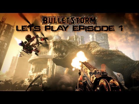 Bulletstorm Lets Play Episode 1 | Kill It With Fire | TerriblePain