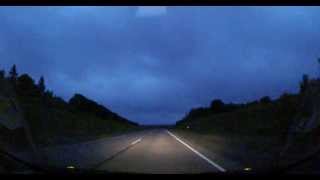 preview picture of video 'Hwy 53 South from Superior WI 4K Timelapse Dawn'