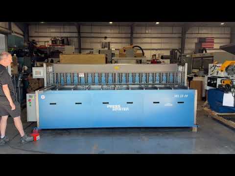 Used 2009 PRESSMASTER MS-25-10 Power Squaring Shears (Inch) Florida US | GMT #1560579