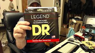 DR Legend Flatwound Bass Strings Review & Demo 350