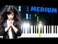 Indila Love Story Piano Tutorial MEDIUM