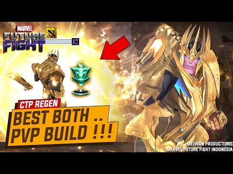 All In This King Meta Both !!! PVP Build King Thanos T3 CTP Regen Test  - Marvel Future Fight