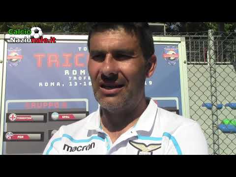 Torneo Tricolore Roma Est: le parole di Zuccarini (All. Lazio)