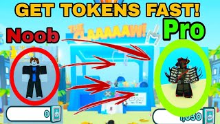 How to Grind Claw Machine Tokens FAST Pet Simulator X Roblox