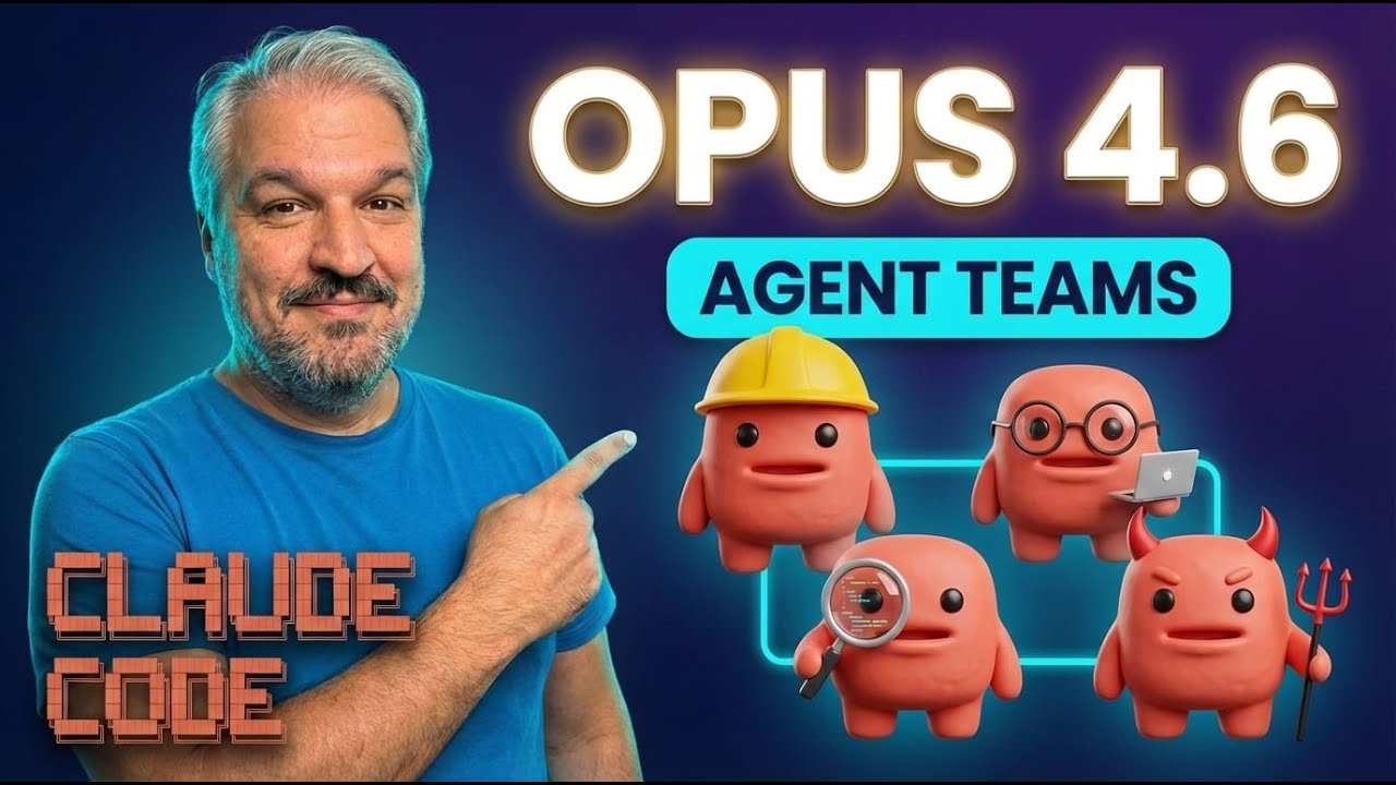 I Gave Opus 4.6 an Entire Dev Team - Claude Code Agent Teams